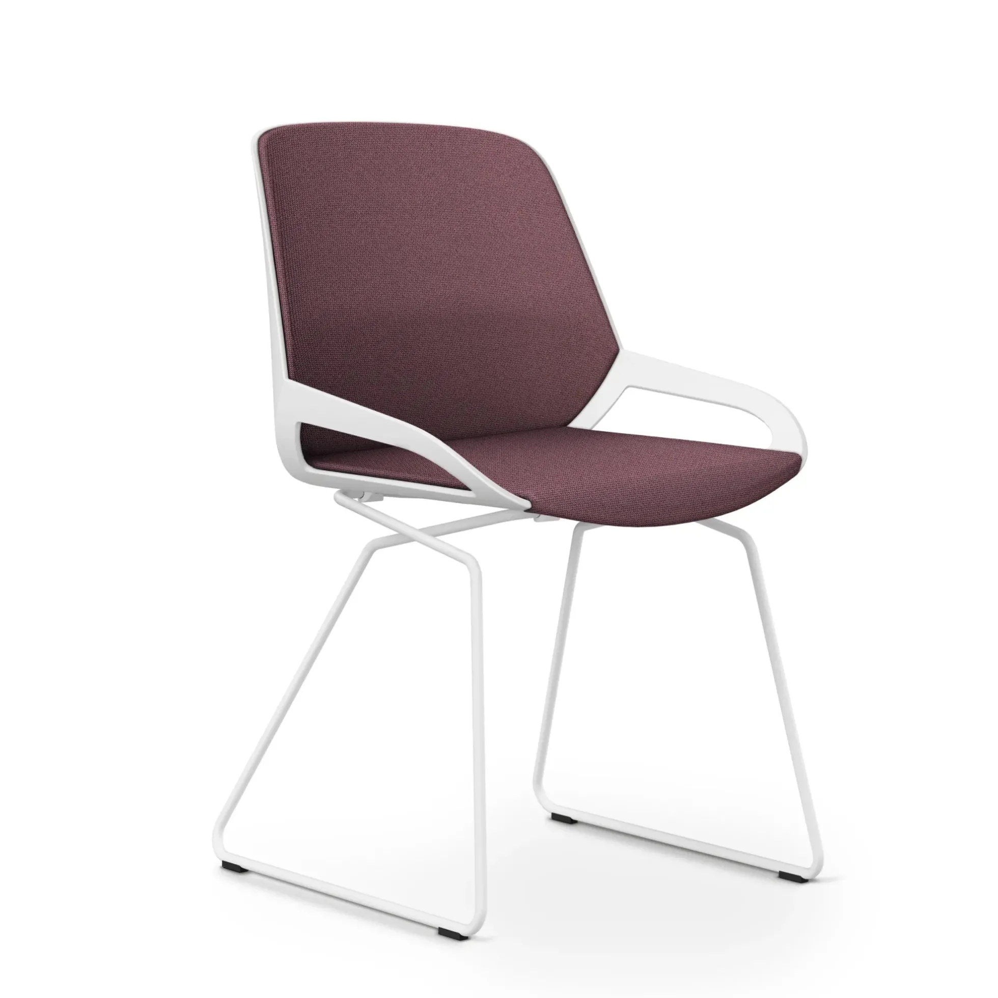 AERIS NUMO COMFORT W | Sitzbezug und Rückenpolster Stoff Cura - Besucherstuhl Konferenzstuhl Hellviolett