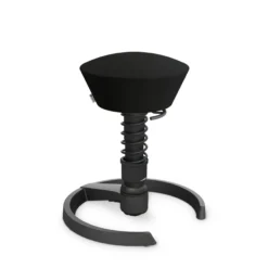 AERIS SWOPPER MEDIFLEX MIT GLEITER - Swopper Gestell Schwarz Kunstleder Mediflex Schwarz