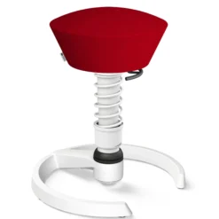 AERIS SWOPPER MIT GLEITER - Swopper Standard Gestell Weiß Rot