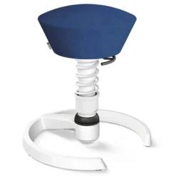 AERIS SWOPPER MIT GLEITER - Swopper Low Gestell Weiß Blau