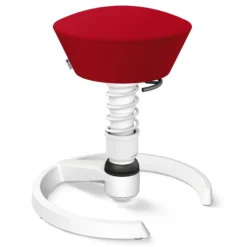 AERIS SWOPPER MIT GLEITER - Swopper Low Gestell Weiß Rot