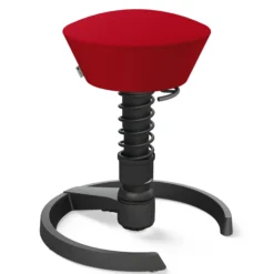 AERIS SWOPPER MIT GLEITER - Swopper Standard Gestell Schwarz Rot