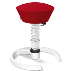 AERIS SWOPPER MIT GLEITER - Swopper Standard Gestell Weiß Rot