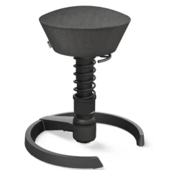 AERIS SWOPPER MIT GLEITER - Swopper Standard Gestell Schwarz Schiefergrau meliert