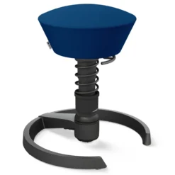 AERIS SWOPPER MIT GLEITER - Swopper Low Gestell Schwarz Blau