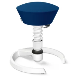 AERIS SWOPPER MIT GLEITER - Swopper Low Gestell Weiß Blau