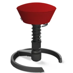 AERIS SWOPPER MIT GLEITER - Swopper Standard Gestell Schwarz Rot