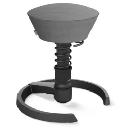 AERIS SWOPPER MIT GLEITER - Swopper Low Gestell Schwarz Grau