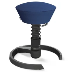 AERIS SWOPPER MIT GLEITER - Swopper Low Gestell Schwarz Blau