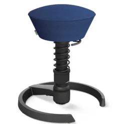 AERIS SWOPPER MIT GLEITER - Swopper Standard Gestell Schwarz Blau