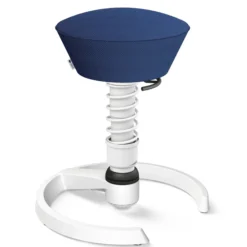 AERIS SWOPPER MIT GLEITER - Swopper Standard Gestell Weiß Blau