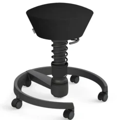 AERIS SWOPPER MIT ROLLEN - Swopper Low Gestell Schwarz Schwarz