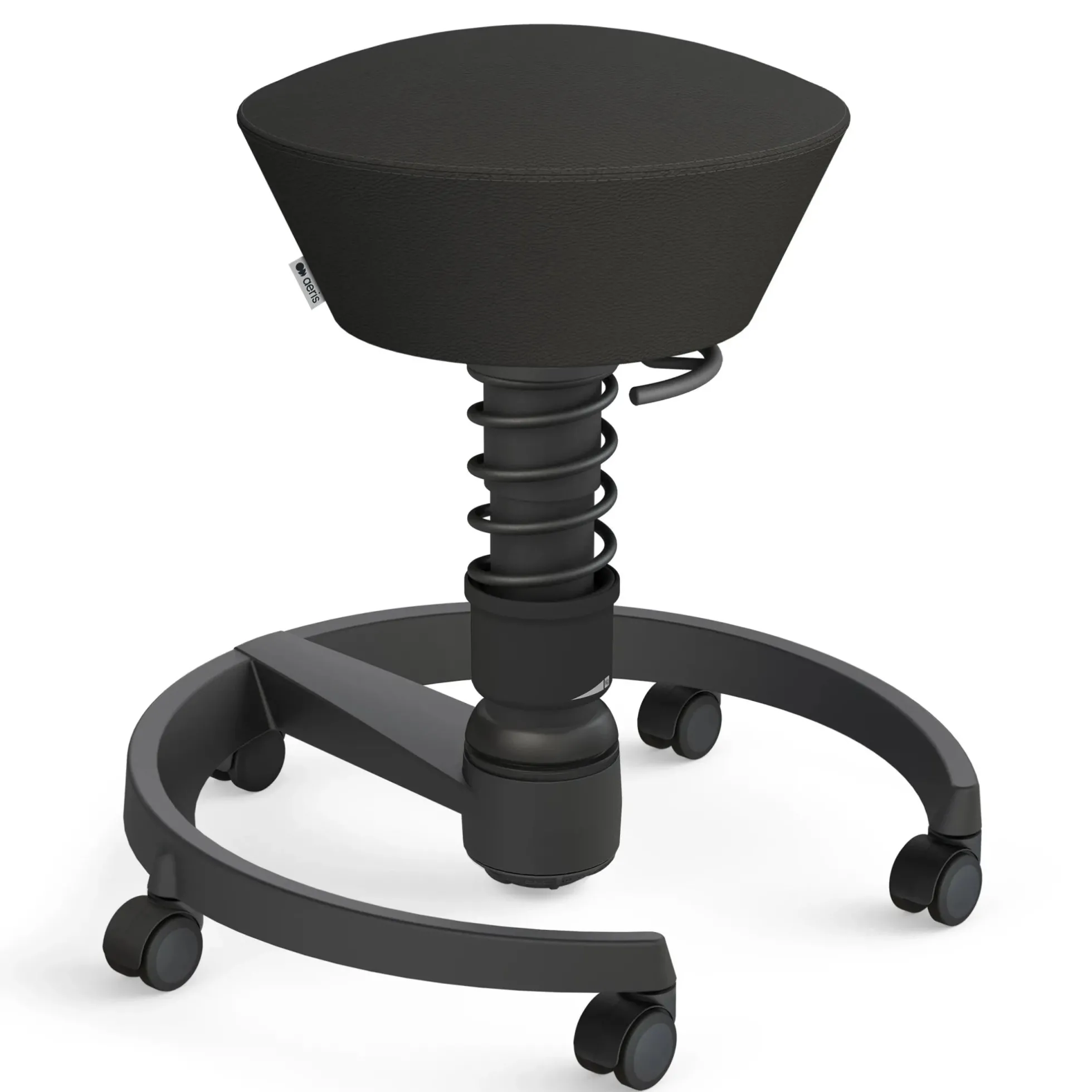 AERIS SWOPPER MIT ROLLEN - Swopper Low Gestell Schwarz Schwarz