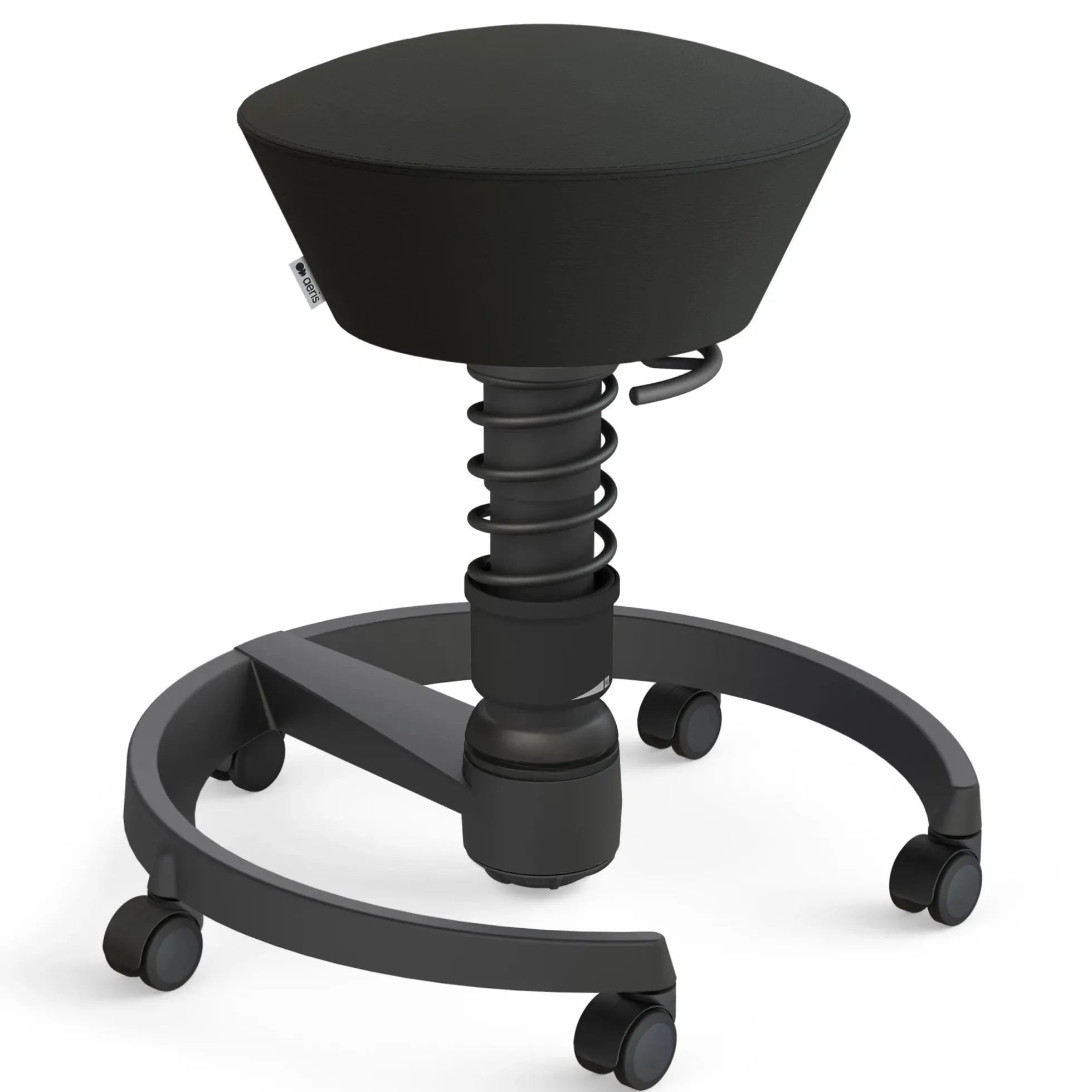 AERIS SWOPPER MIT ROLLEN - Swopper Low Gestell Schwarz Schwarz