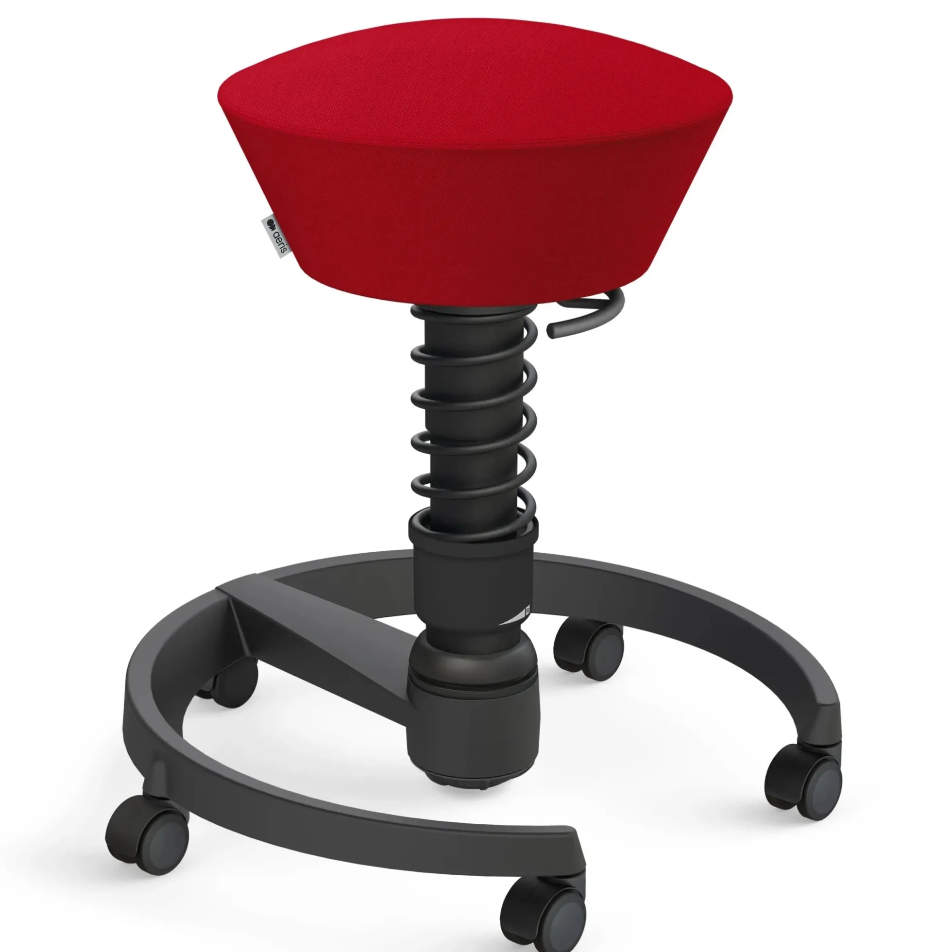 AERIS SWOPPER MIT ROLLEN - Swopper Standard Gestell Schwarz Rot