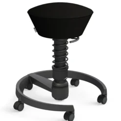 AERIS SWOPPER MIT ROLLEN - Swopper Standard Gestell Schwarz Schwarz