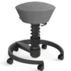 AERIS SWOPPER MIT ROLLEN - Swopper Low Gestell Schwarz Grau