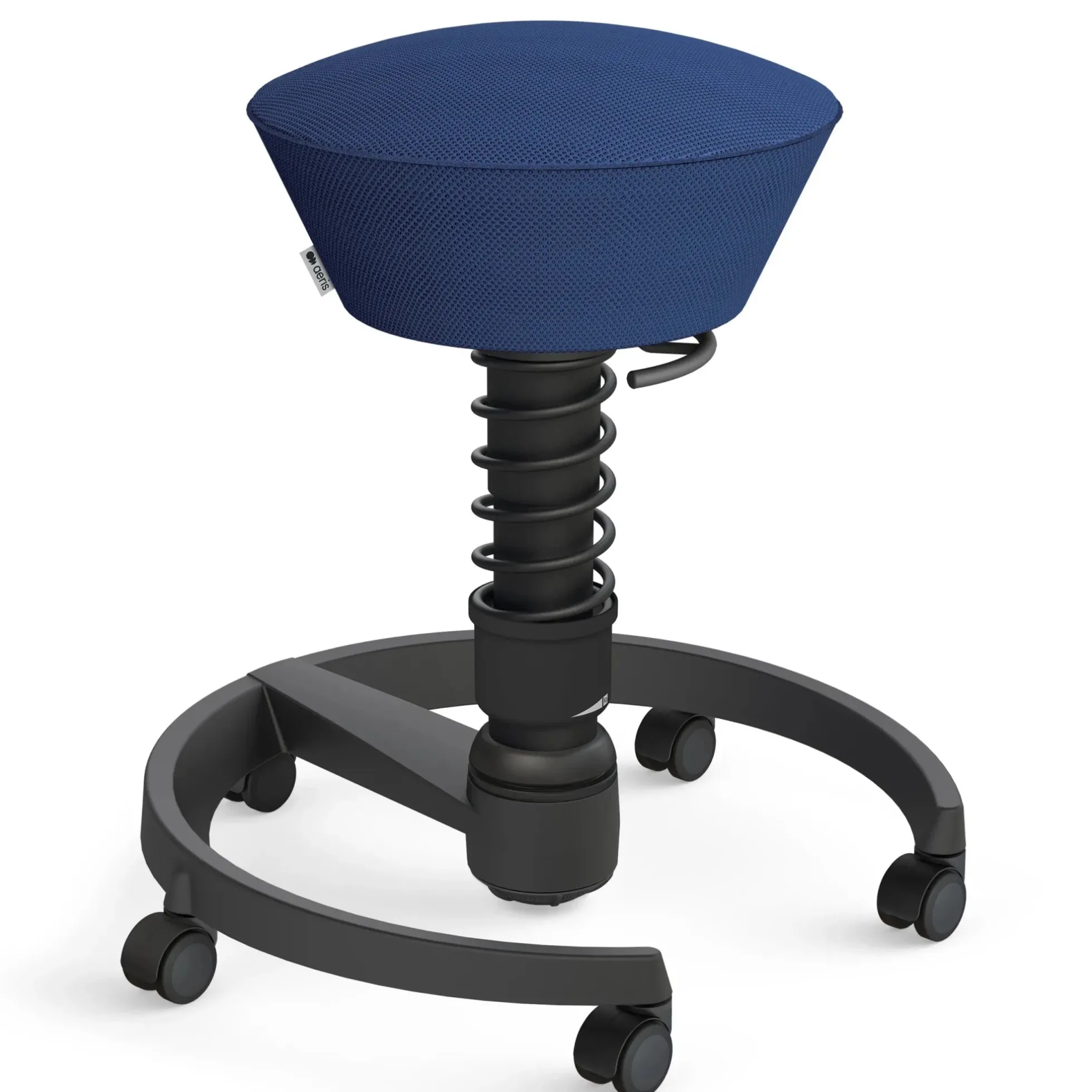 AERIS SWOPPER MIT ROLLEN - Swopper Standard Gestell Schwarz Blau