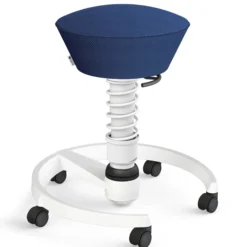 AERIS SWOPPER MIT ROLLEN - Swopper Standard Gestell Weiß Blau