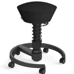 AERIS SWOPPER MIT ROLLEN - Swopper Standard Gestell Schwarz Schwarz
