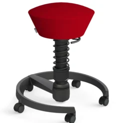 AERIS SWOPPER MIT ROLLEN - Swopper Standard Gestell Schwarz Rot