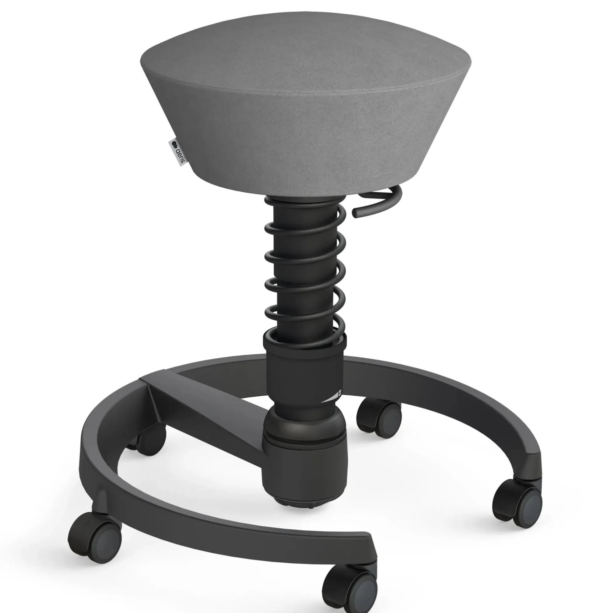 AERIS SWOPPER MIT ROLLEN - Swopper Standard Gestell Schwarz Grau
