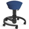 AERIS SWOPPER MIT ROLLEN - Swopper Low Gestell Schwarz Blau