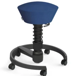 AERIS SWOPPER MIT ROLLEN - Swopper Standard Gestell Schwarz Blau