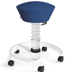 AERIS SWOPPER MIT ROLLEN - Swopper Standard Gestell Weiß Blau