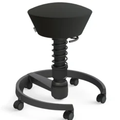 AERIS SWOPPER MIT ROLLEN - Swopper Standard Gestell Schwarz Schwarz