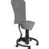 AERIS SWOPPER MIT ROLLEN UND LEHNE - Swopper Standard Mikrofaser Grau