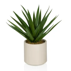 Agave - Kunstpflanze Grün