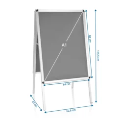 AGENDA II | Kundenstopper - Plakatständer Aluminium