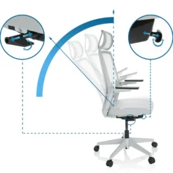 ARCEO W - Profi Bürostuhl Grau