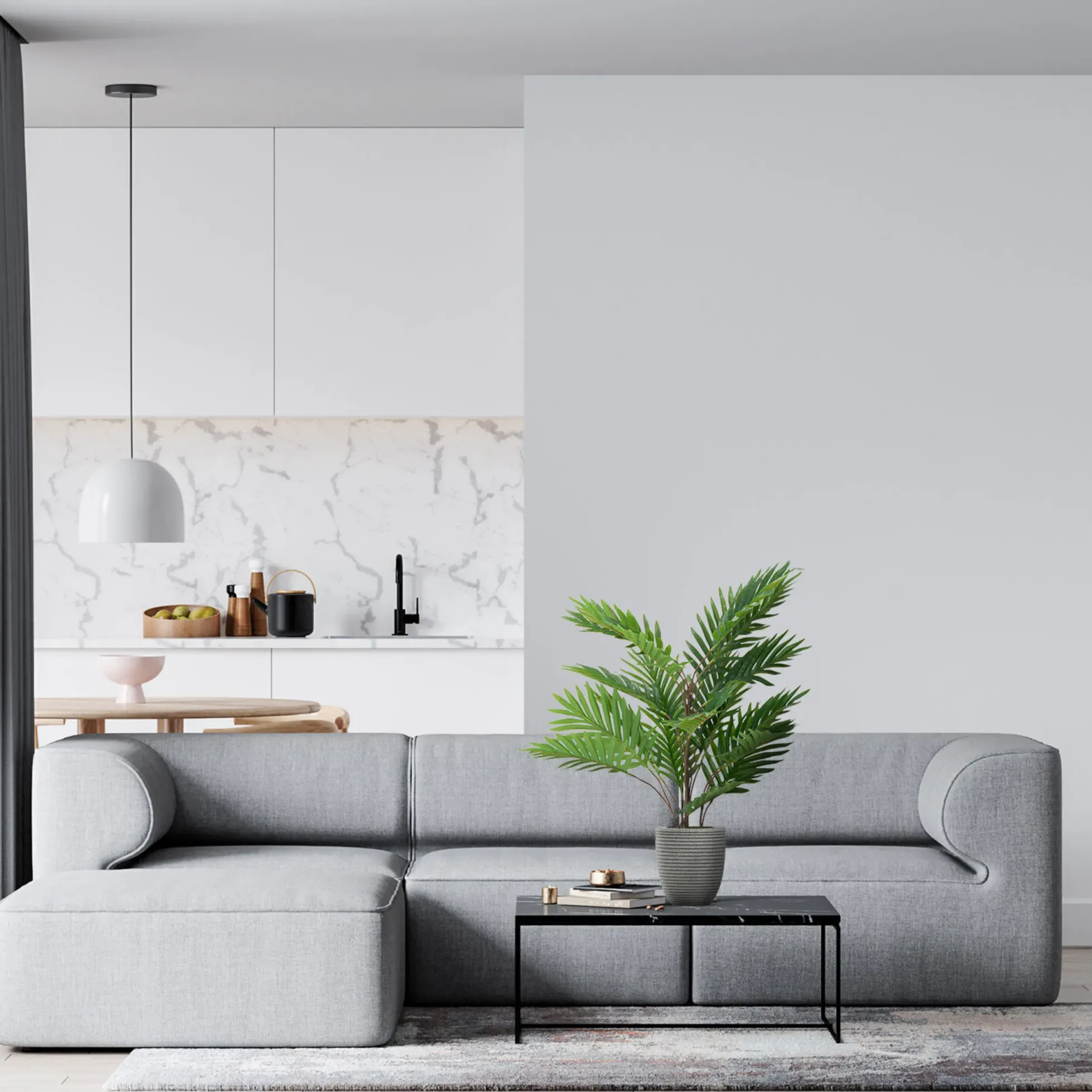 ARECA - Kunstpflanze Grün