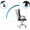 ARIA HIGH - Home Office Chefsessel Schwarz