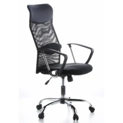 ARIA HIGH - Home Office Chefsessel Schwarz