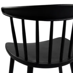 ARTIFO RIB - Esszimmerstuhl Schwarz