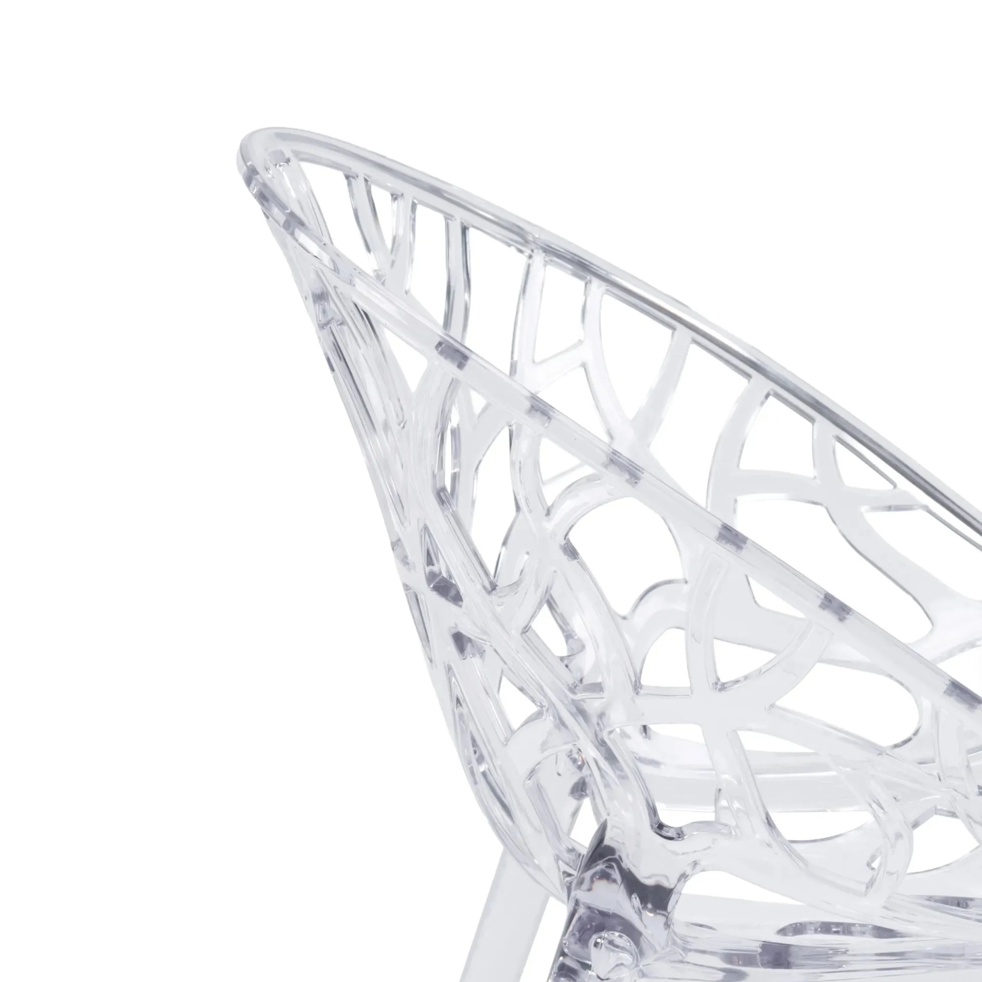 Artifo T | 4er Pack - Vierfußstuhl Transparent