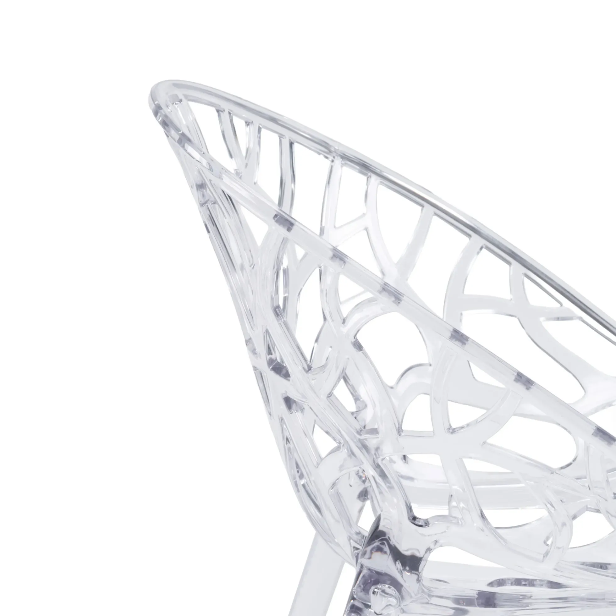 Artifo T | 4er Pack - Vierfußstuhl Transparent