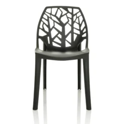 ARTIFO TRI - Outdoor Stuhl Schwarz