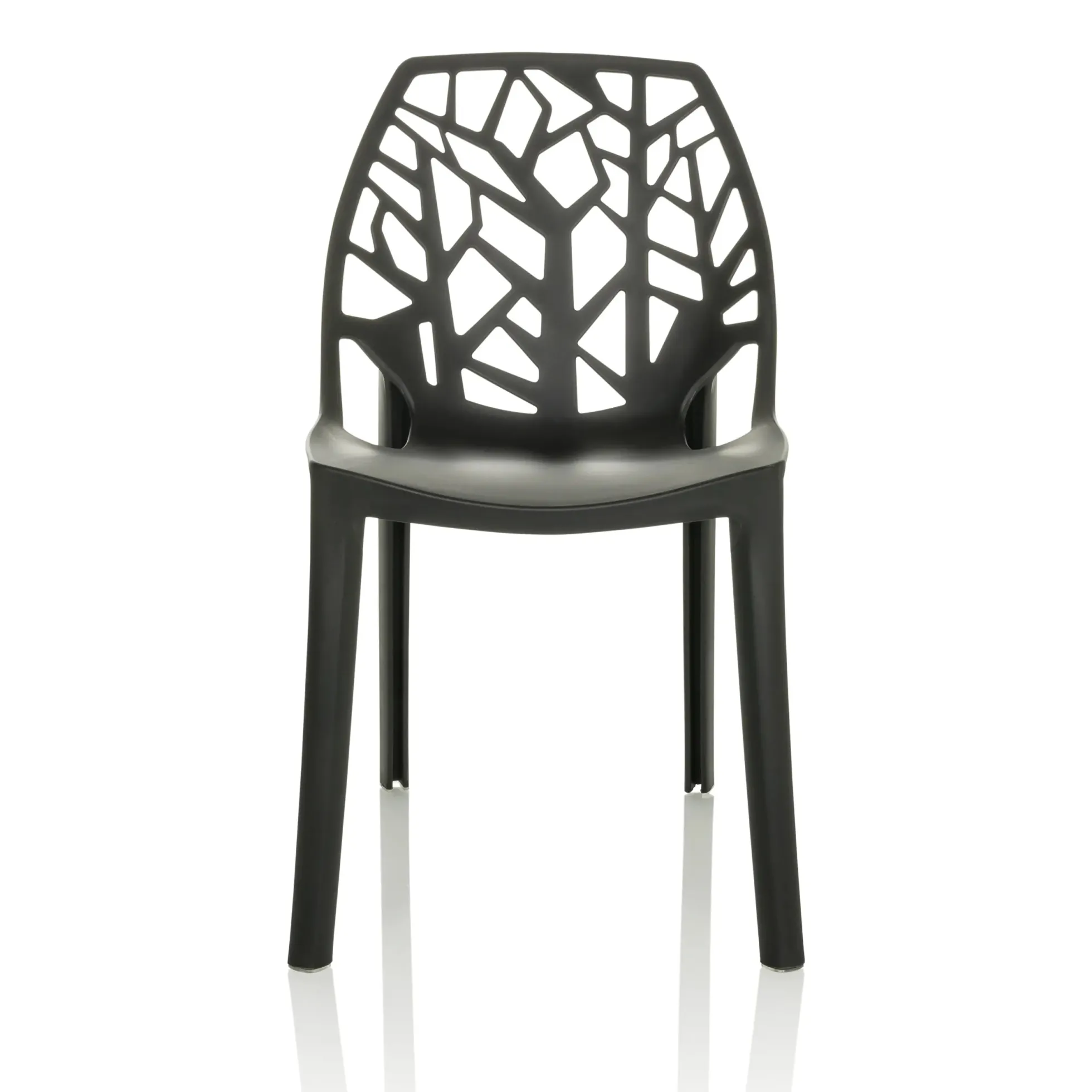 ARTIFO TRI - Outdoor Stuhl Schwarz