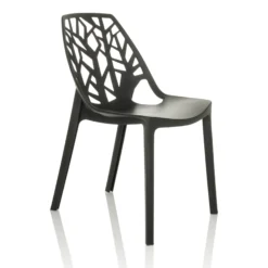 ARTIFO TRI - Outdoor Stuhl Schwarz