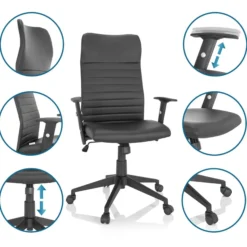 ARTON 30 - Home Office Bürostuhl Schwarz