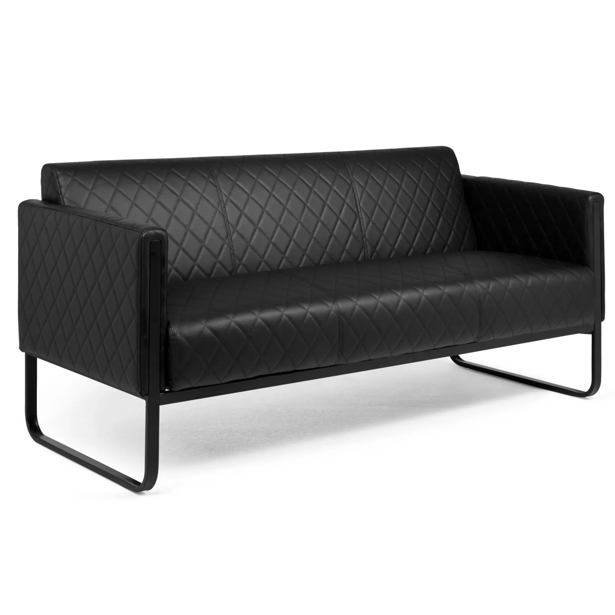 ARUBA BLACK | 3-Sitzer - Lounge Sofa Schwarz