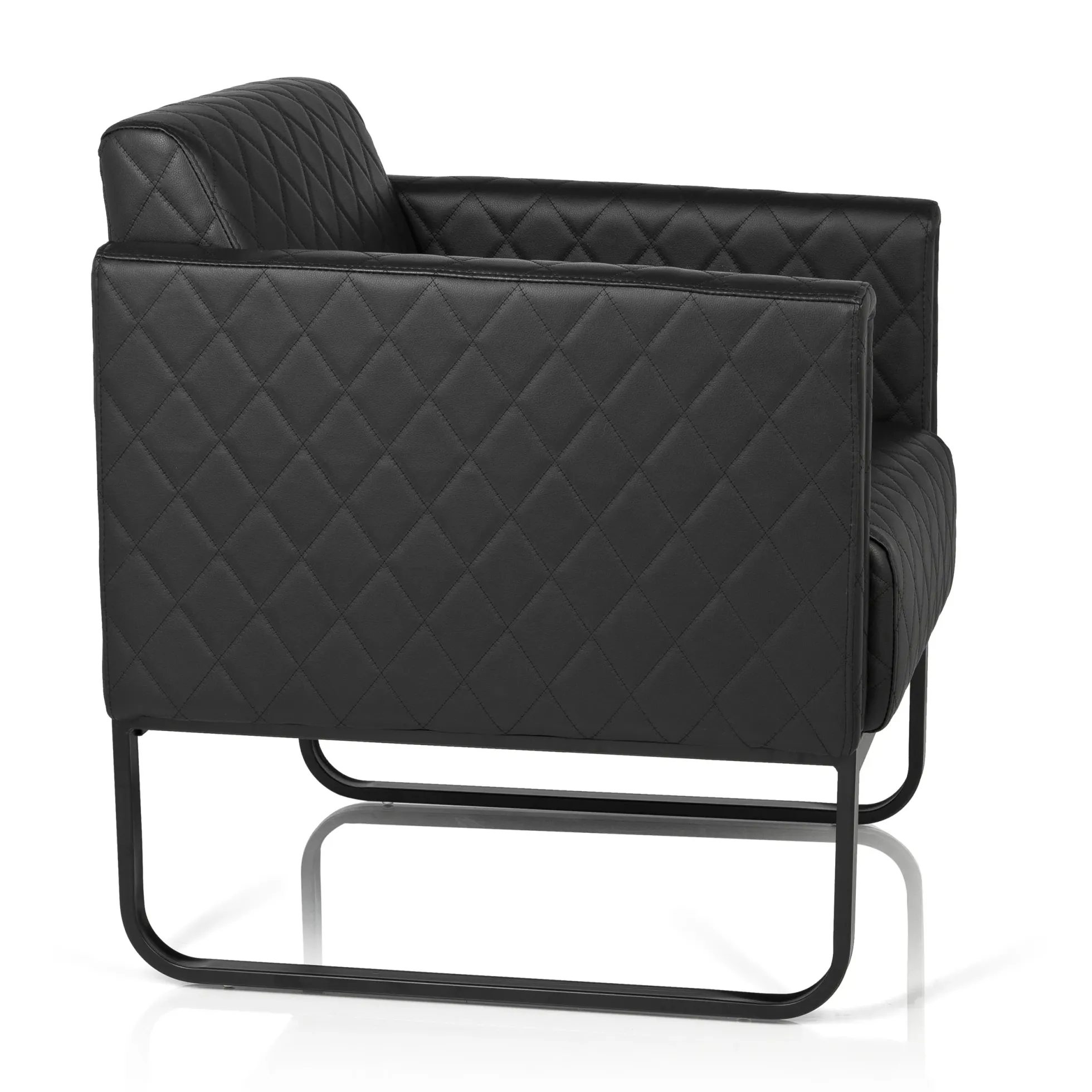 ARUBA BLACK | 1-Sitzer - Polstersessel Schwarz