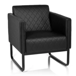ARUBA BLACK | 1-Sitzer - Polstersessel Schwarz