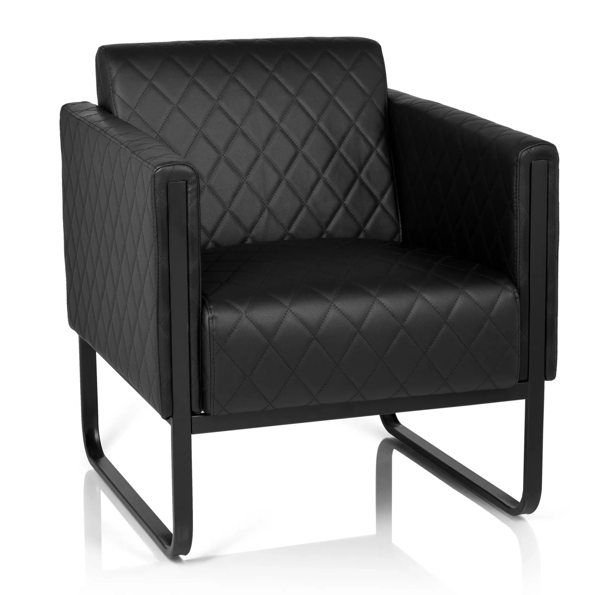 ARUBA BLACK | 1-Sitzer - Polstersessel Schwarz