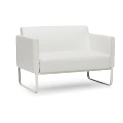 ARUBA | 2-Sitzer - Lounge Sofa Weiß