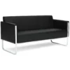 ARUBA STEP | 3-Sitzer - Lounge Sofa Schwarz